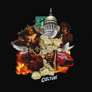 Album cover of Migos  most recent album Culture.