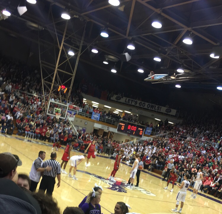 The teams get ready to tip-off Friday night.