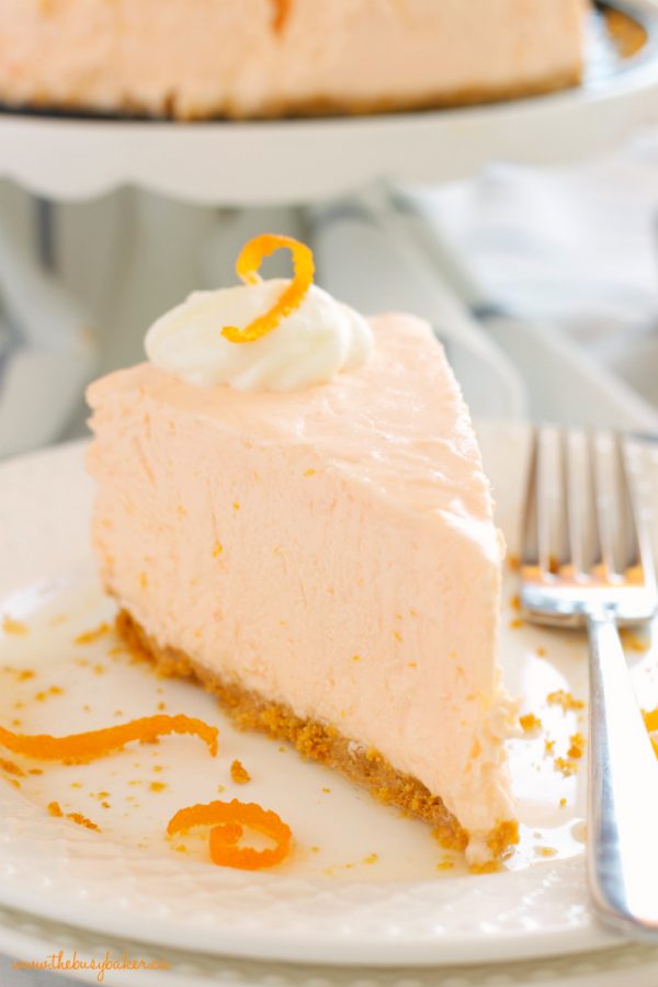Orange​ ​Creamsickle​ ​Cheesecake
