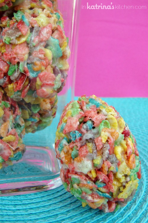 Cereal Treat Easter Eggs
