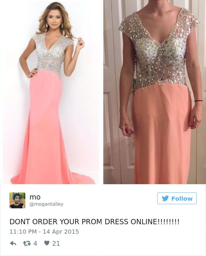 Say No to the Online Dress