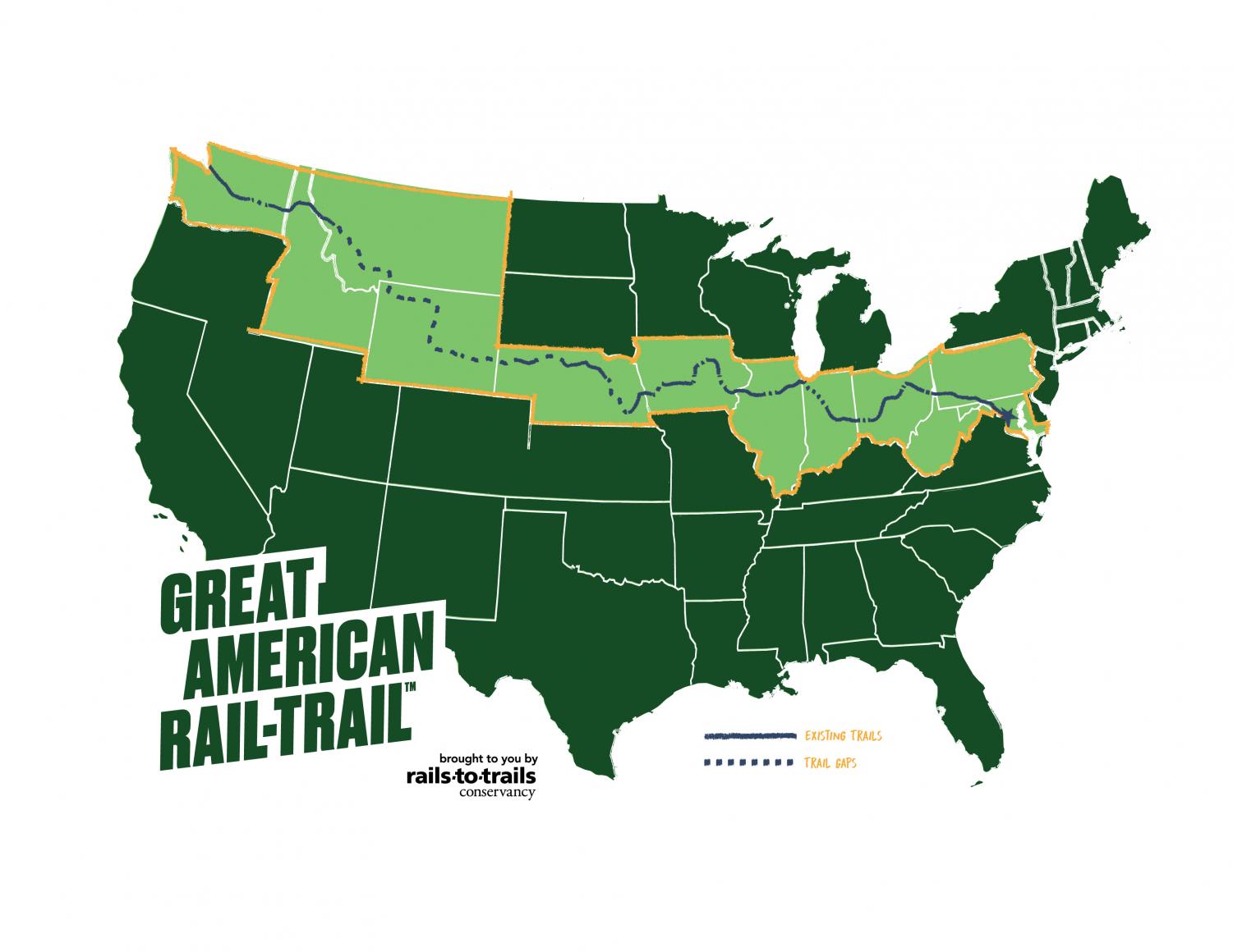 list of rail trails