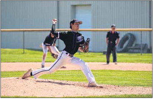 Treyton McCormick throws a strike.