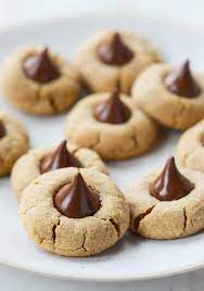 Peanut Butter Blossom Cookies