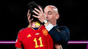 Spain soccer chief, Luis Rubiales, faces backlash after controversial kiss