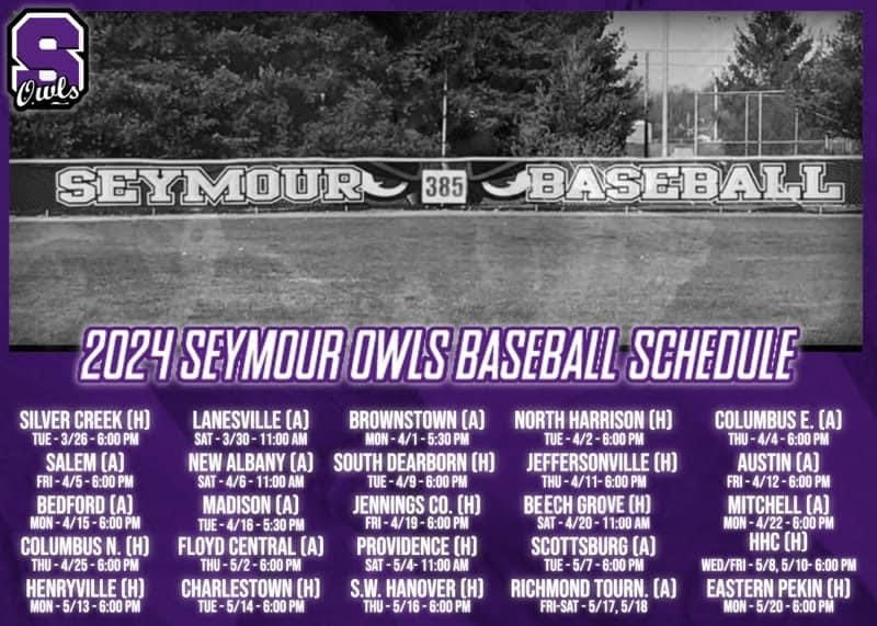 Seymour+Owls+Baseball+reveals+2024+schedule