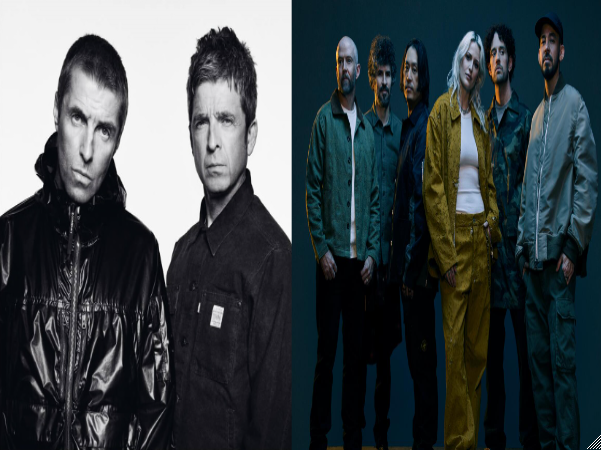 Classic bands Oasis and Linkin Park reunite