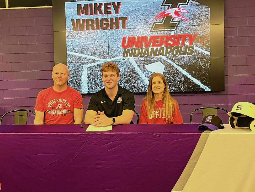 Seymour's Mikey Wright signs to play baseball at University of Indianapolis.