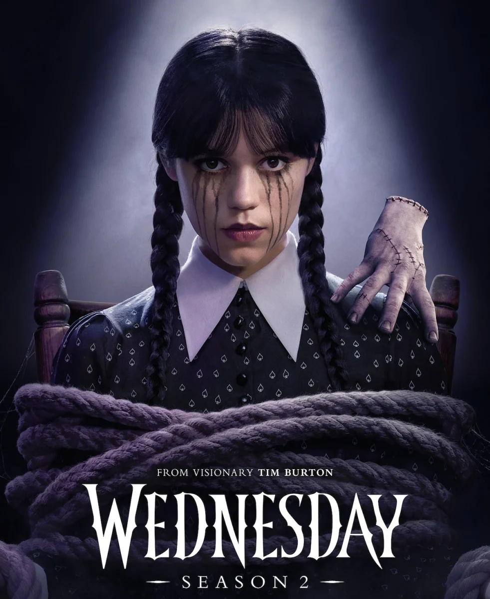 Netflix's Wednesday Addams season 2 attracts views