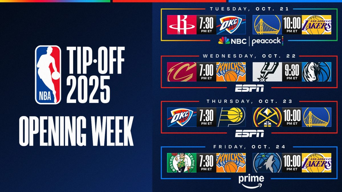 NBA Opening Week Schedule