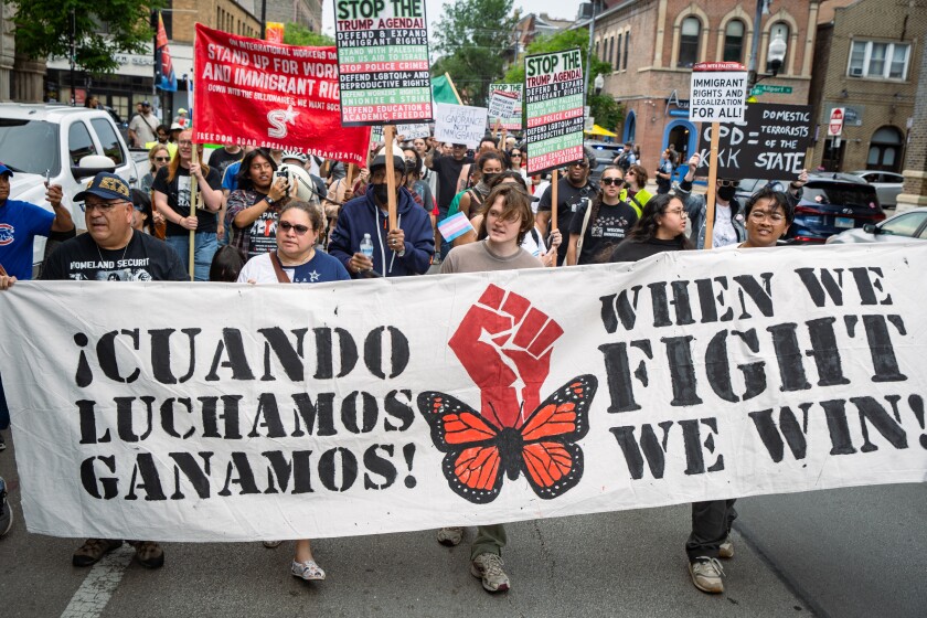 Protests against ICE spread across America